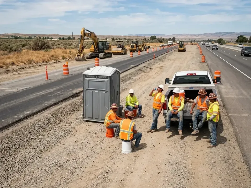 highway-road-construction-crew-007 — frequently asked questions, Porta Potty and Restroom Rentals in Buellton, CA